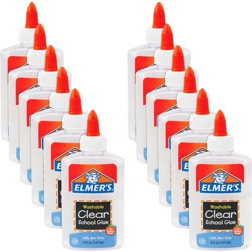 Glue, Liquid, School, 5 Oz, Clear 12/BD