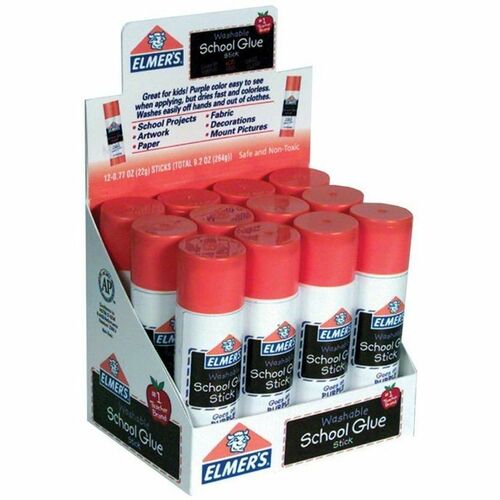 Gluesticks, Elmers, .77 Oz 12/BX
