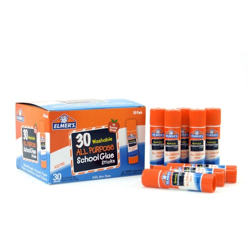 Glue Sticks, .24oz 30/PK
