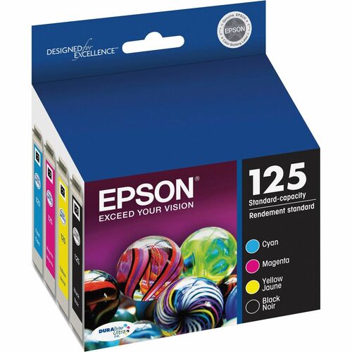 Cartridge, Workforce, Black, Cyan, Magenta, and Yellow 4/PK