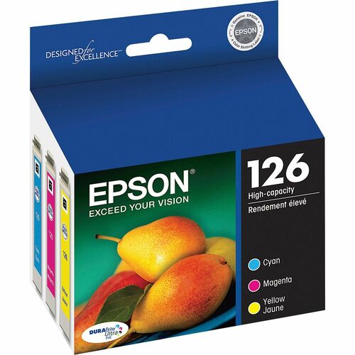 Cartridge, Ink, Workforce, Cyan, Magenta, Yellow 3/PK