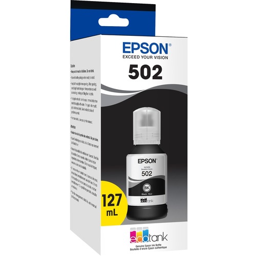 Ink, Bottle, T502, Black, Sensor