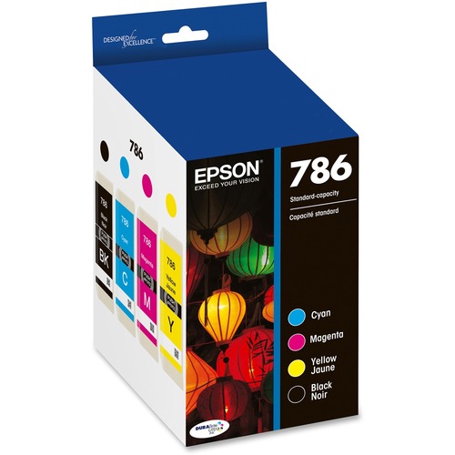 Cartridge Dgs, 786, Black, Cyan, Magenta & Yellow 4/PK