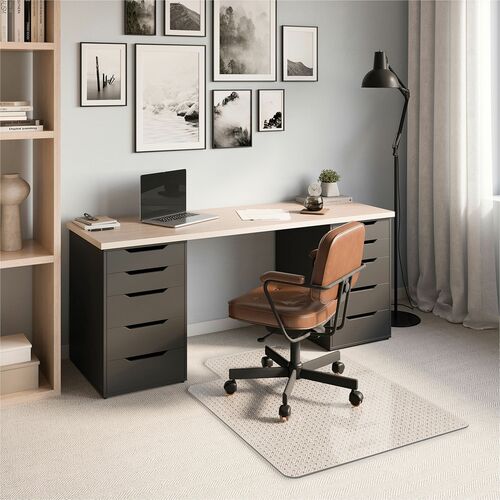 Chairmat, Flat/Low, 36x48, Clear