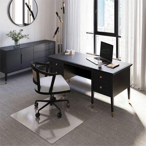 Chairmat, Flat/Low, 45 x 53, Clear