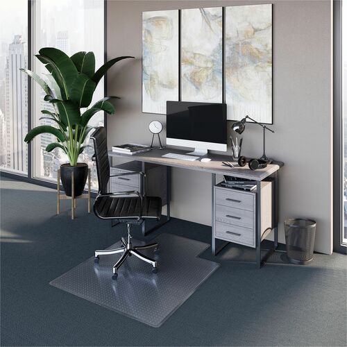 Chairmat, Low Pile, 45 x 53, Clear
