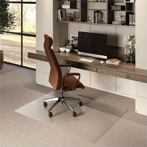 Chairmat, Low Pile, 46 X 60, Clear