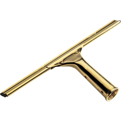 Squeegee, Tempered Brass, 11-3/4" x 1-1/4" x 5-1/2", Brass