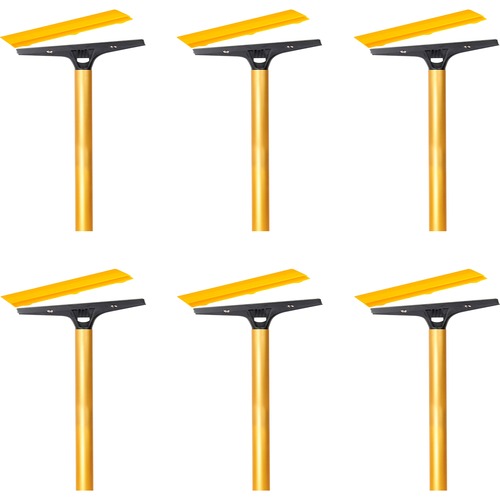 Floor Scraper, Heavy-Duty, 4" Scraper, 48" Handle, Gold 6/CT