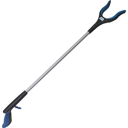 Pickup Tool, Multipurpose, 5 lb Cap, 32" Reach, Blue/Black