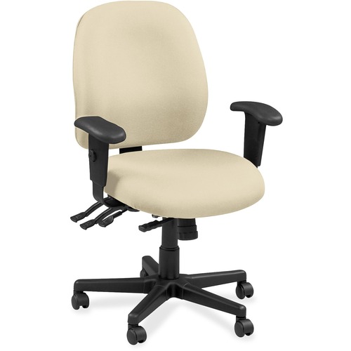Chair, Task, Dillon Vinyl, 29-1/2" x 26" x 40-1/2", Buff