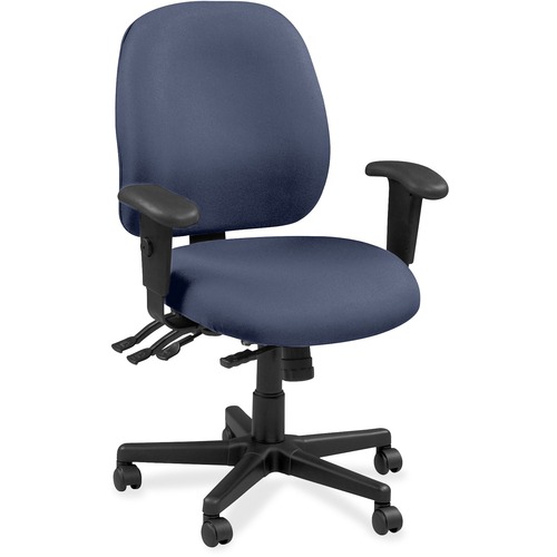 Chair, Task, Dillon Vinyl, 29-1/2" x 26" x 40-1/2", Ocean