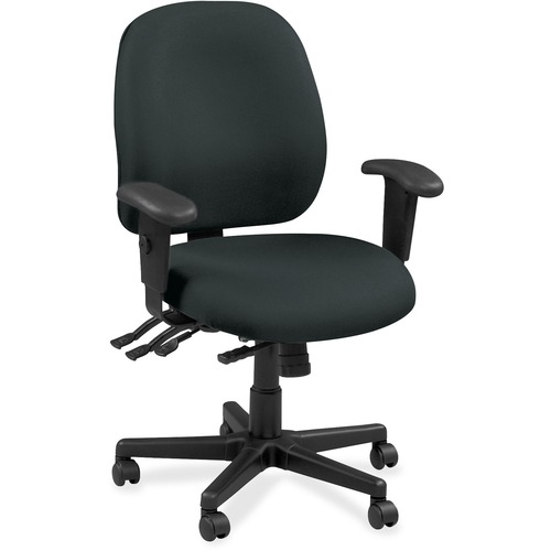 Chair, Task, Dillon Vinyl, 29-1/2"x26"x40-1/2", Black