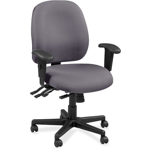 Chair, Task, Canyon Vinyl, 29-1/2" x 26" x 40-1/2", Carbon