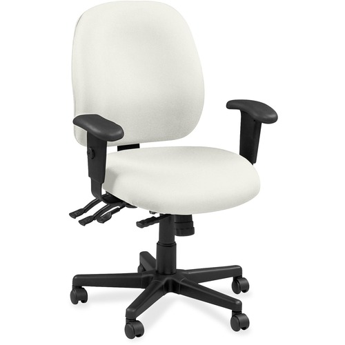 Chair, Task, Dillon Vinyl, 29-1/2" x 26" x 40-1/2", Snow