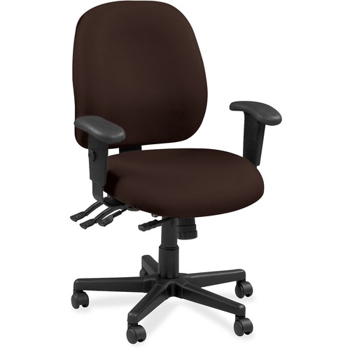 Chair, Task, Canyon Vinyl, 29-1/2" x 26" x 40-1/2", Nightfall