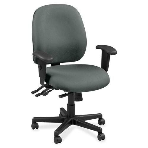 Chair, Task, Fabric, 29-1/2"x26"x40-1/2", Fog Gray