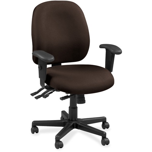 Chair, Task, Fabric, 29-1/2" x 26" x 40-1/2", Fudge