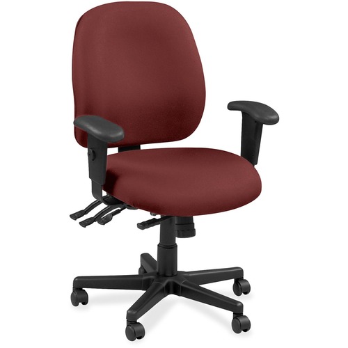 Chair, Task, Fabric, 29-1/2" x 26" x 40-1/2", Carmine