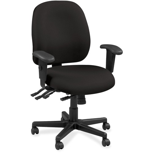 Chair, Task, Fabric, 29-1/2"x26"x40-1/2", Black
