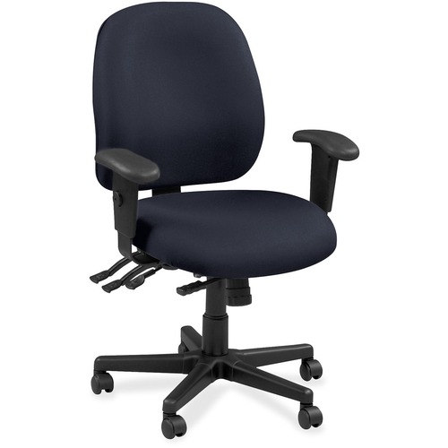 Chair, Task, Fabric, 29-1/2" x 26" x 40-1/2", Navy