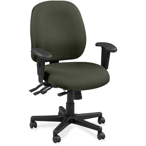 Chair, Task, Fabric, 29-1/2" x 26" x 40-1/2", Olive Green