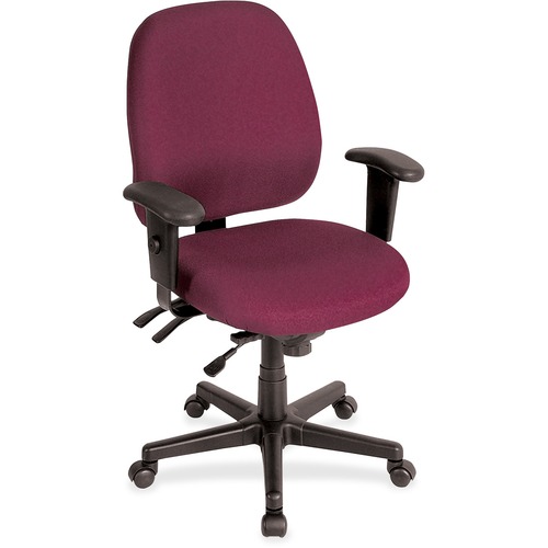 Chair, Task, Foam, 29-1/2" x 26" x 40-1/2", Burgundy