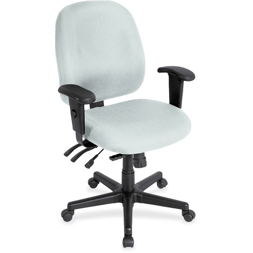 Chair, Task, With Seat Slider, Castillo Vinyl, 27" x 21" x 36.5", Breezy
