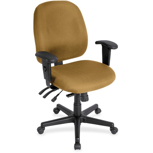 Chair, Task, With Seat Slider, Fabric, 27"x21"x36.5", Nugget