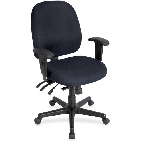 Chair, Task, With Seat Slider, Fabric, 27"x21"x36.5", BE
