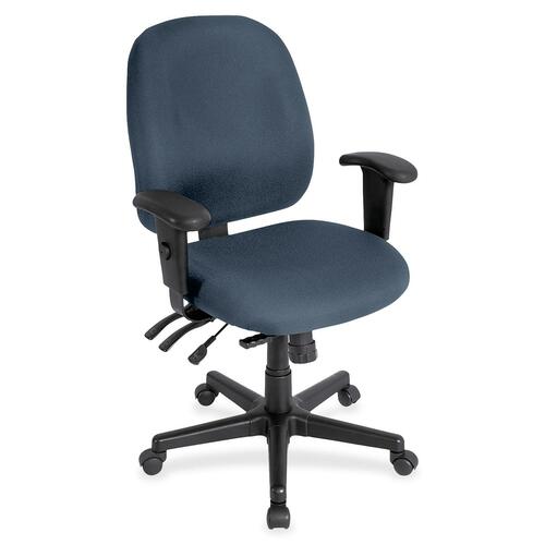 Chair, Task, with Seat Slider, Fabric, 27"x21"x36.5", Chesapeake