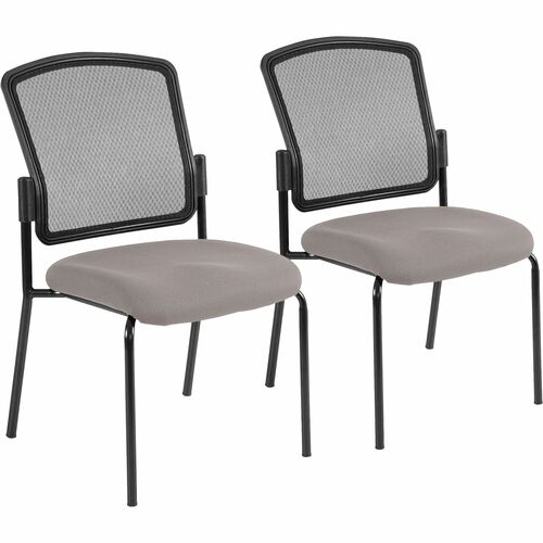 Chair, Vinyl Seat, 27" x 21" x 36-1/2", BK Back/Metal Seat 2/CT