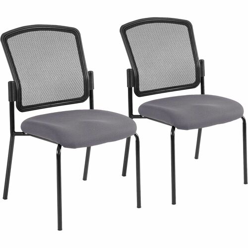 Chair, Vinyl Seat, 27"x21"x36-1/2", BK Back/Carbon Seat 2/CT