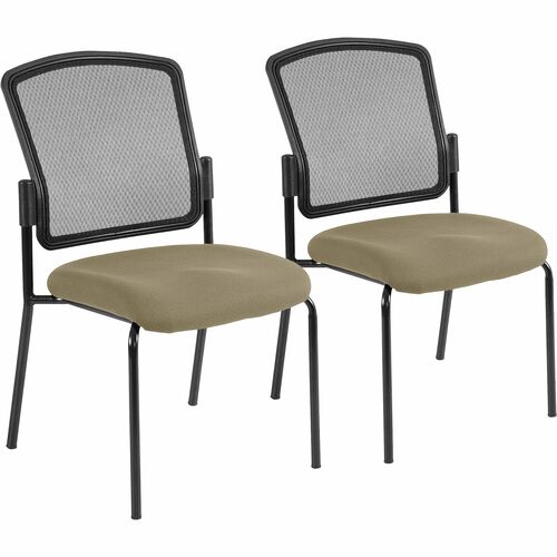 Chair, Fabric Seat, 27"x21"x36-1/2", BK Back/Latte Seat 2/CT