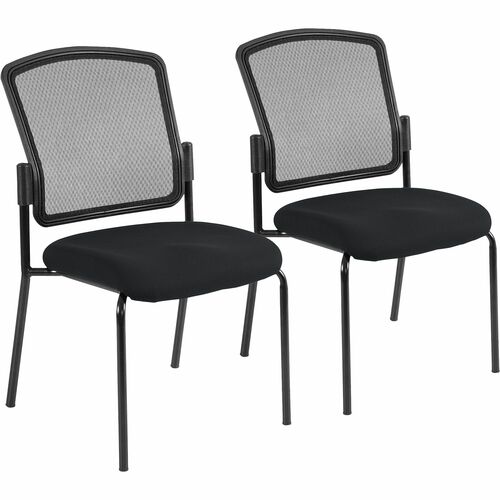 Chair, Fabric Seat, 27" x 21" x 36-1/2", BK Back/Ebony Seat 2/CT