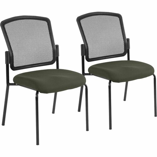 Chair, Fabric Seat, 27" x 21" x 36-1/2", BK Back/OGN Seat 2/CT