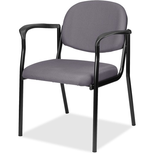 Chair, With Arms, Dakota, Vinyl, 26-2/5"x25"x32", Carbon