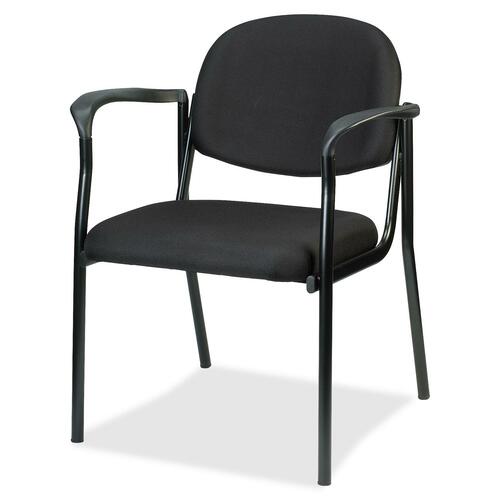Chair, With Arms, Dakota, Fabric, 26-2/5"x25"x32", Black 2/CT