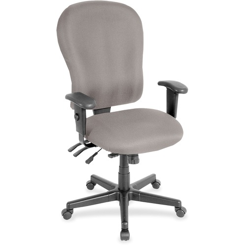 Chair, Highback, Armrests, Castillo Vinyl, 29" x 26" 47", Metal