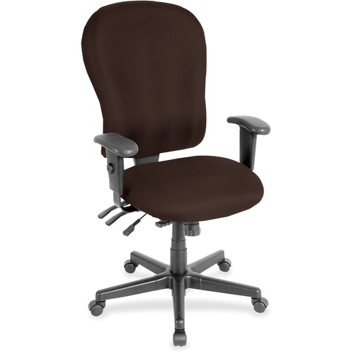 Chair, Highback, Armrests, Canyon Vinyl, 29" x 26" 47", Nightfall