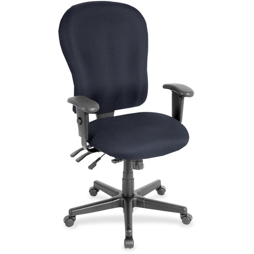 Chair, Highback, Armrests, Fabric, 29" x 26" 47", Be