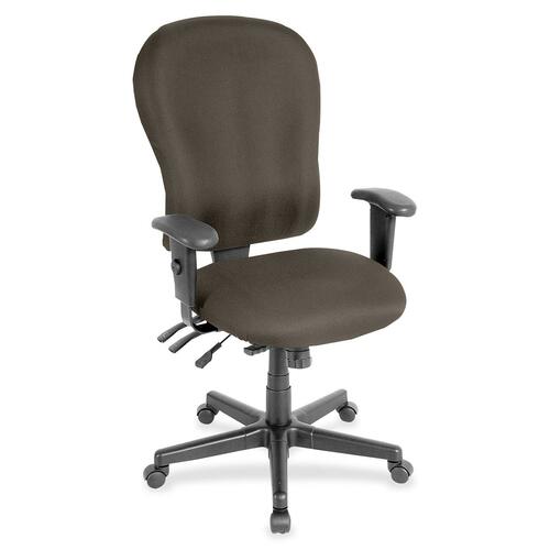 Chair, Highback, Armrests, Fabric, 29" x 26" 47", Stonewall