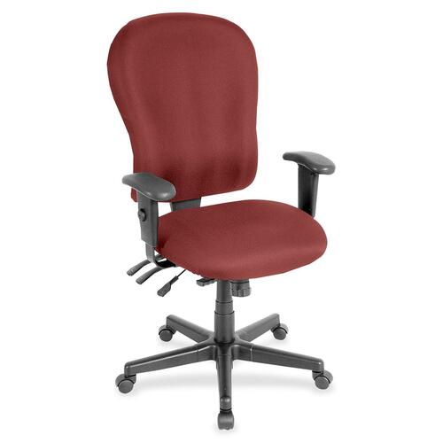 Chair, Highback, Armrests, Fabric, 29" x 26" 47", Tulip