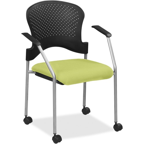 Chair, w/Casters, Dillon Vinyl Seat, 25" x 21" x 33-3/4", Agn