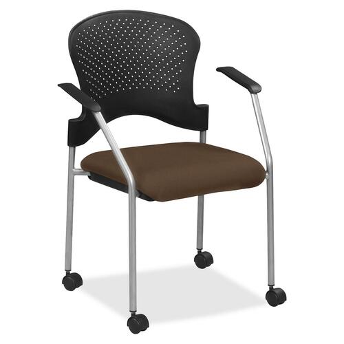 Chair, W/Casters, Fabric Seat, 25" x 21" x 33-3/4", Mudslide