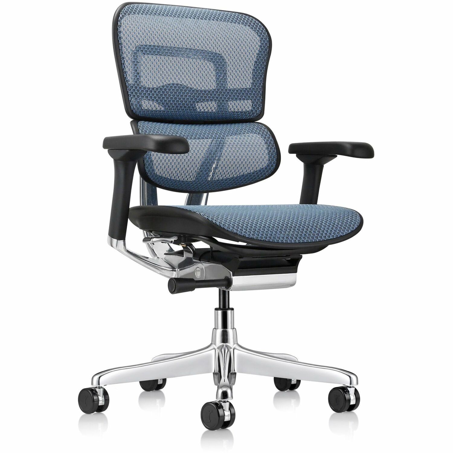Chair, Mesh, Multi, Blue