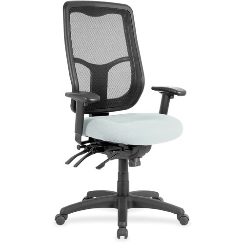 Chair, Mesh Back, Castillo Vinyl Seat, 26" x 20" x 46-1/2", Breezy