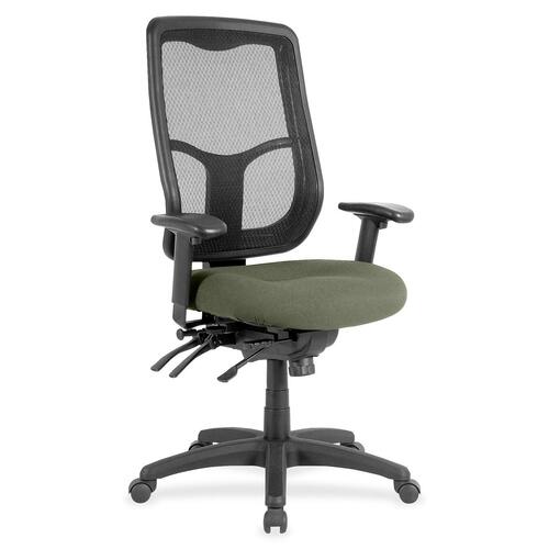 Chair, Mesh Back, Fabric Seat, 26" x 20" x 46-1/2", Sage