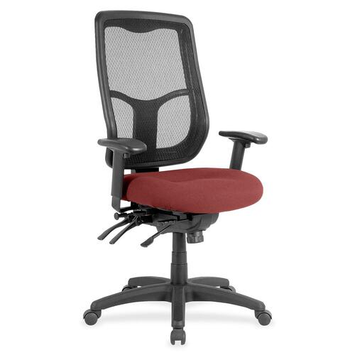 Chair, Mesh Back, Fabric Seat, 26" x 20" x 46-1/2", Tulip