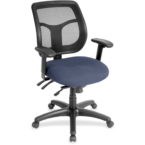 Chair, Task, Dillon Vinyl Seat, 26" x 20" x 39-1/2", Ocean